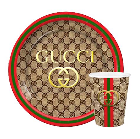 gucci cups|Gucci dinner plates.